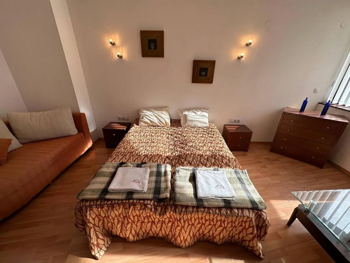 반스코 Bright Mountain View Penthouse - 300Mbps Wi-Fi 아파트 불가리아